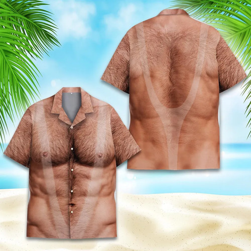 Funny muscle hawaiian shirt - funny,