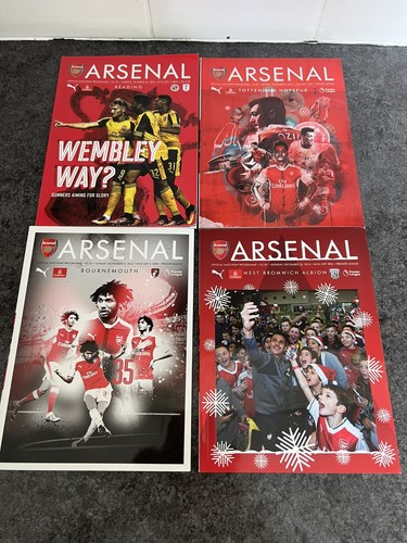 Arsenal programmes see - x,
