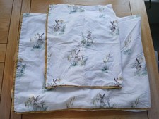 Sainsbury's Home Rabbit Bunny Floral Reversible Single Duvet Cover & Pillowcase