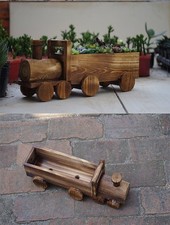 Garden Modern Wooden Train