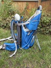 Vaude Jolly Comfort Baby Child Carrier Backpack with Frame Blue Walking Hiking