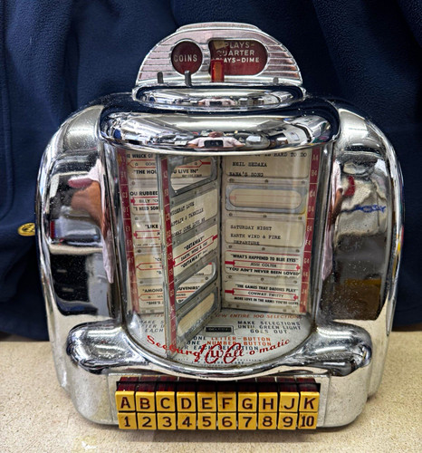 Seeburg wall matic jukebox - seeburg, wall-o-matic