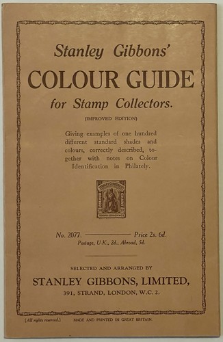 Stanley gibbons colour guide - gibbons',