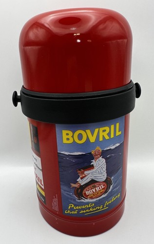 Vintage bovril flask rare - bovril,