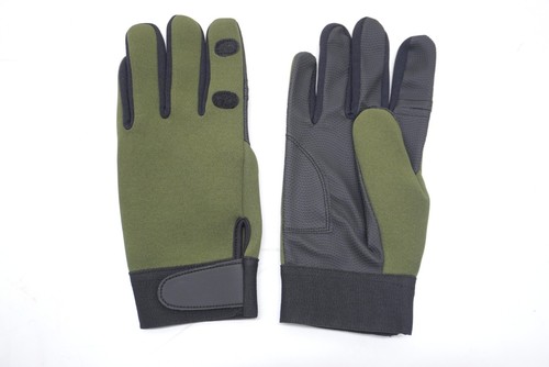 Neoprene shooting gloves with - shooting,
