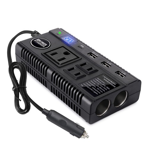 Car power inverter 120w - dc, 12v