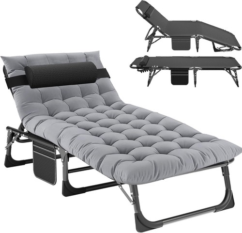 Folding sun lounger camping - sun,