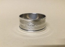 Solid Silver Napkin Ring