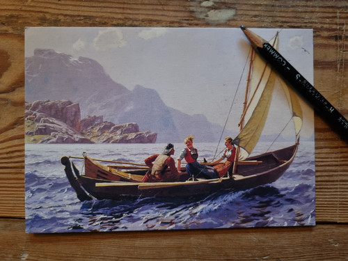 Unused postcard hans - hans, dahl