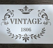 A4 Vintage 1806 Art Craft