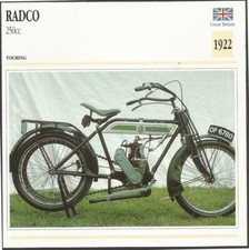EDITO-SERVICE S.A.CLASSIC MOTORCYCLES-1922-RADC0-250cc