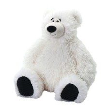NEW WILD REPUBLIC SNUGGLELUVS 15" POLAR BEAR PLUSH CUDDLY SOFT TOY TEDDY BEAR