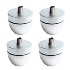 4PCS Black Hifi Speaker Spike