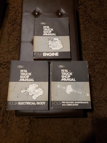 1976 ford truck - truck, manuals