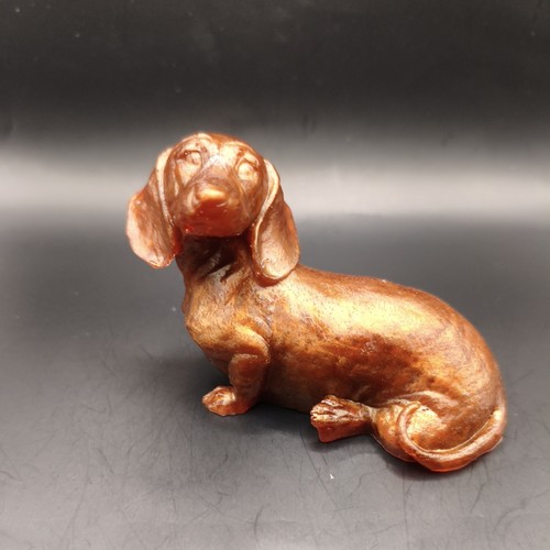 Resin dachshund sausage - dachshund,