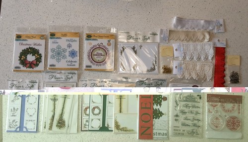 Card making materials bundle - card,