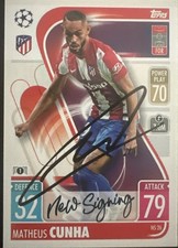 Atletico Madrid Matheus Cunha
