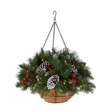 Pre-Lit Artificial Hanging