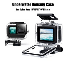 Waterproof Case Housing for GoPro Hero 13/12/11/10/9 Black Action Camera Support