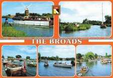D196850 The Broads How Hill Four Miles Wind Pump Mill Wroxham Fisa I G Multi Vie