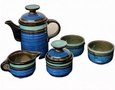 WAKU 'Batchelor' Coffee Pot Set, West German, retro, vintage