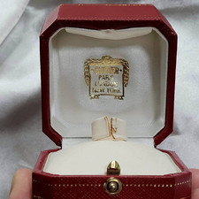 Authentic Cartier Ring Box C4210 Cartier Paris London New York And Outer Box