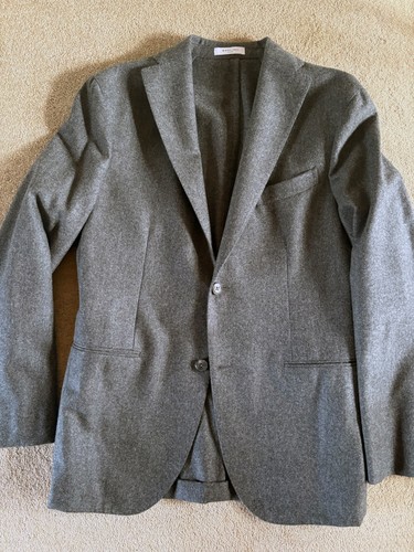Boglioli grey flannel - grey,