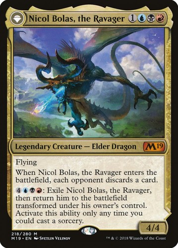 Nicol bolas the ravager - x1, //