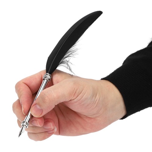 Stainless steel dip pen - steel,
