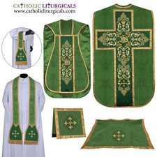 NEW Green Roman Chasuble