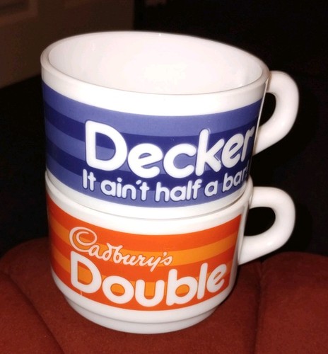 Vintage cadbury double decker - double,