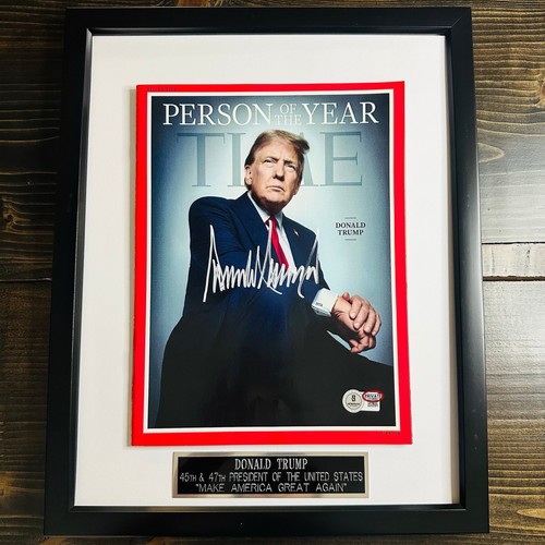 Beckett donald trump signed - beckett,