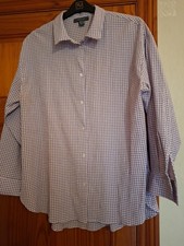 Ladies Size 16 Purple Checked