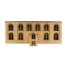 WWS Scratch Aid Buildings Low Relief Factory – OO/HO Gauge Railway Modelling