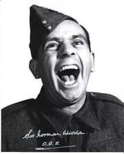 Norman Wisdom signed 10" x 8"