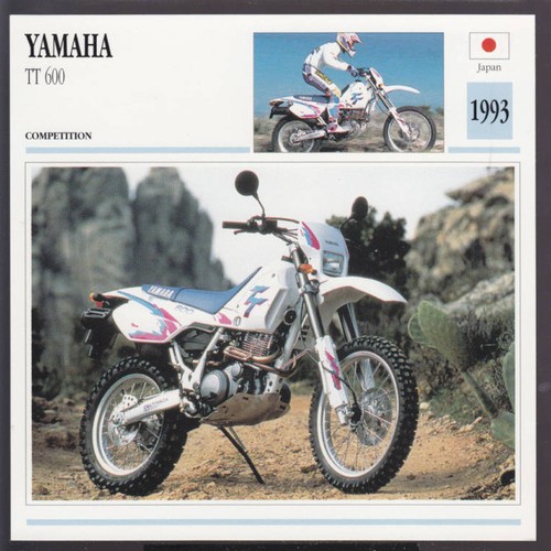 1993 yamaha 600cc - tt,