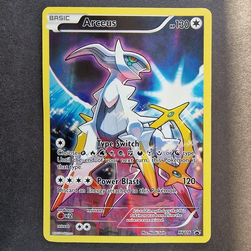 Arceus xy116 black star promo - arceus,