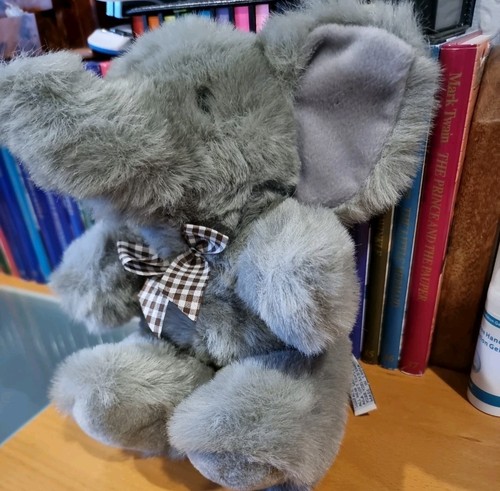 Elephant gray soft - gray, plush