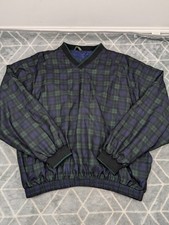 Vtg Rockport XL Plaid Pullover