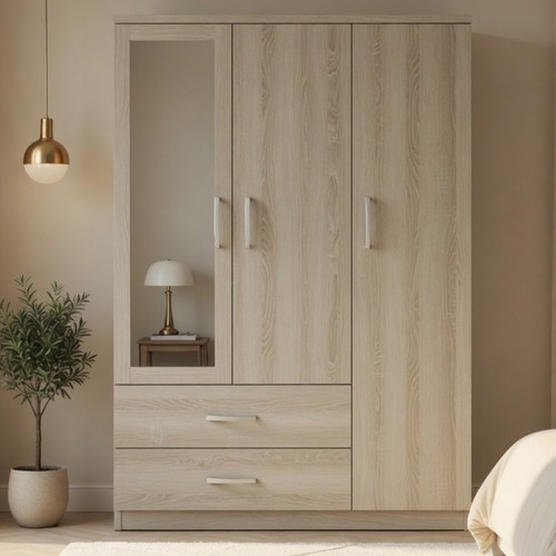 Assembled door mirrored - assembled,