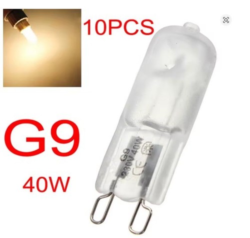 Pack 40w halogen bulbs - halogen,