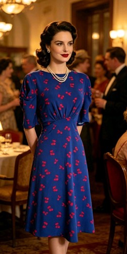 Vintage 1940s 1950s style - vintage,