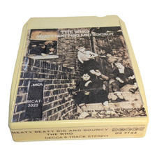 TESTED & NEW PADS! THE WHO Meaty Beaty Big & Bouncy 1971 | B+ 8-track cartridge