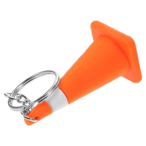 Road cones keychain - cones,
