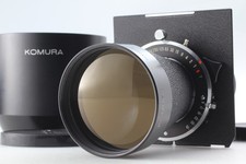 [Near MINT w/Hood] Komura 400mm f8 Large Format Camera Telephoto Lens From JAPAN