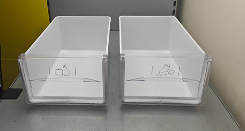 Pair fridge drawers for - pair, of
