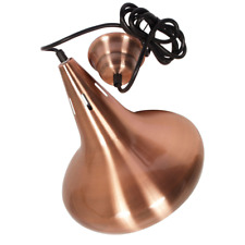 Pool Table Light Single Shade Brushed Copper E27 - CE and RoHS Approved
