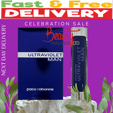 PACO RABANNE ULTRAVIOLET MAN 100ML EAU DE TOILETTE ** Brand New **