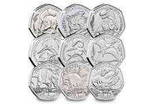 2020-2024 Dinosaur 50p Coins
