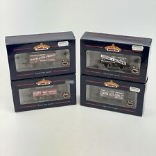 Group Of 4 Bachmann Branch Line Plank Wagons 37-105 37-127 37-180 37-030